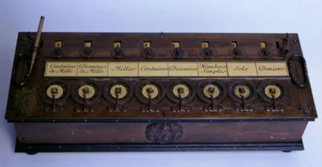 The Pascaline calculator